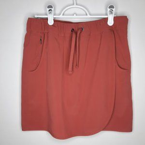 Patagonia Women's Fleetwith Skort ROSEHIP Lightweight Breathable Drawstrings